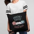 Coffee Crochet Good Book Bookish Yarn Crafter Pillowcase