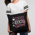 Coffee Lover Shirt Coffee And Books And Tattoos Men Women Pillowcase