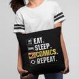 Comic Book Comic Stuff & Accessories -Adult Small Modern Letter Print Crew Collar Short Sleeve T-Shirt Pillowcase