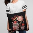 Coquette Teacher School Supplies Bows Books Globe Apple Cute Pillowcase