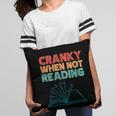 Cranky When Not Reading Retro Vintage Book Lover Pillowcase Cranky When Not Reading Retro Vintage Book Lover Pillowcase