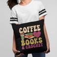 Crochet Coffee Reading Books Crocheter Crocheting Pillowcase
