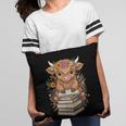 Cute Baby Highland Cow Reading Book Librarian Bookworm Pillowcase