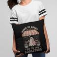 Cute Bookstore Ghost Retro Women Book Lovers Pillowcase