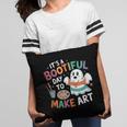 Cute Ghost Book Halloween Spooky Boo School Art Teacher Pillowcase