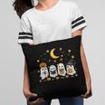 Cute Ghost Drinking Coffee Halloween Fall Ghost Book Reading Pillowcase