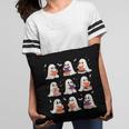 Cute Ghost Reading Book Lovers Halloween Ghost Pillowcase