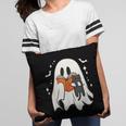 Cute Ghost Reading Book Spooky Season Halloween Costume Kids Pillowcase Cute Ghost Reading Book Spooky Season Halloween Costume Kids Pillowcase