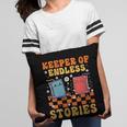 Cute Librarian Library Book Lover Keeper Of Endless Stories Pillowcase