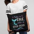 Cute Mermaid Librarian Teacher Dive Into A Good Book Reading Pillowcase