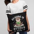 Cute Otter Reading Book Lover Sea Otters Animal Lover Pillowcase