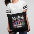Cute Reading With My Gnomies Gnome Book Bookworm Lover Pillowcase