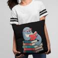 Cute Reading Seal On Books Book Lover Pillowcase