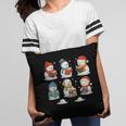 Cute Snowman Reading Books Christmas Winter Book Lover Pillowcase