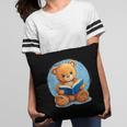 Cute Teddy Bear Reading Book Fun Pillowcase