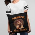 Cute Thanksgiving Teacher Librarian Thankful Reading Books Pillowcase