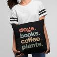 Dogs Books Coffee Plant Lover Gardening Cute Mom Life Pillowcase