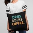 Dogs Books Coffee Reading Book Lover Pillowcase
