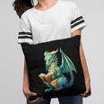 Dragon With Book Pillowcase Dragon With Book Pillowcase