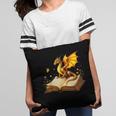 Dragon Fantasy Book Lover Bookish Reader Bookworm Wildflower Pillowcase