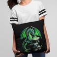 Dragon Reading Books Bookworm Pillowcase