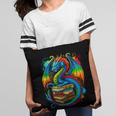 Dragon Reading Colorful Fantasy Book Lover Pillowcase Dragon Reading Colorful Fantasy Book Lover Pillowcase