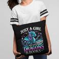 Dragon Reading Just A Girl Who Loves Dragons And Books Pillowcase Dragon Reading Just A Girl Who Loves Dragons And Books Pillowcase
