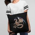 Dragon Silhouette Books Librarian Bookworm Women Men Kids Pillowcase Dragon Silhouette Books Librarian Bookworm Women Men Kids Pillowcase