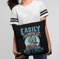 Easily Distracted By Books And Dragons Nerds Pillowcase