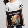 Easily Distracted By Books And Gnomes Book Reading Gnome Pillowcase