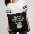 Easily Distracted By Books Silly-Goose Bookish Library Read Pillowcase