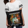 Easily Distracted By Dragons Books Cats Fantasy Book Lover Pillowcase