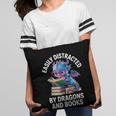 Easily Distracted By Dragons And Books Pillowcase