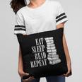 Eat Sleep Read Repeat Reading Book Librarian Men Women Kids Pillowcase