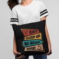 Eat Sleep Read Repeat Reading Books Reader Bookworm Pillowcase