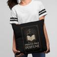 Printed Page Perfume Book Lover Saying Pillowcase