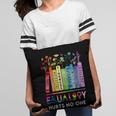 Equality Hurts No One Book Flower Rainbow Pride Month LGBTQ Pillowcase