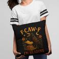 F CAW F Crow I'm Reading Book Lover Fall Pillowcase