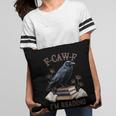 F-CAW-F Crow Book Lover Reader Gothic Humor Pillowcase