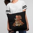 Fall Book Vintage Turkey Thanksgiving Reading Book Lovers Pillowcase