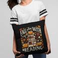 Fall In Love With Reading Book Autumn Pumpkins And Teachers Pillowcase
