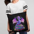 Fantasy Dragon Reading Books Bookworm Pillowcase