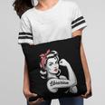 Female Librarian Rosie Riveter Book Guardian Woman Pillowcase