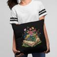 Floral Book Bloom Wildflowers Literature Nature Fantasy Pillowcase Floral Book Bloom Wildflowers Literature Nature Fantasy Pillowcase