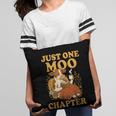 Floral Cow Reading Pun Just One More Chapter Cozy Book Lover Pillowcase