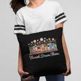 Flourish Dream Thrive Floral Books For Book Lovers Pillowcase