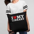 Fun I Love My Library Book Reader Bookworm Librarian Costume Pillowcase Fun I Love My Library Book Reader Bookworm Librarian Costume Pillowcase