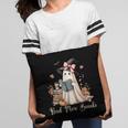 Ghost Reading Book Coquette Bow Halloween Girl Kid Teacher Pillowcase
