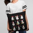 Ghosts Wearing Santa Hats Reading Books Christmas Book Lover Pillowcase