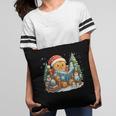 Gingerbread Reading Book Lovers Christmas Bookworm Librarian Pillowcase